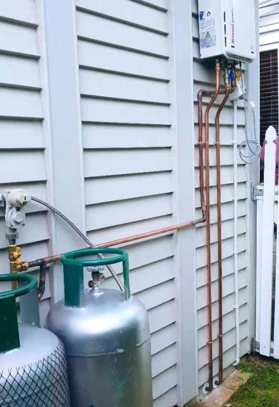 Aqua Plumbing completed gasfitting project in Auckland