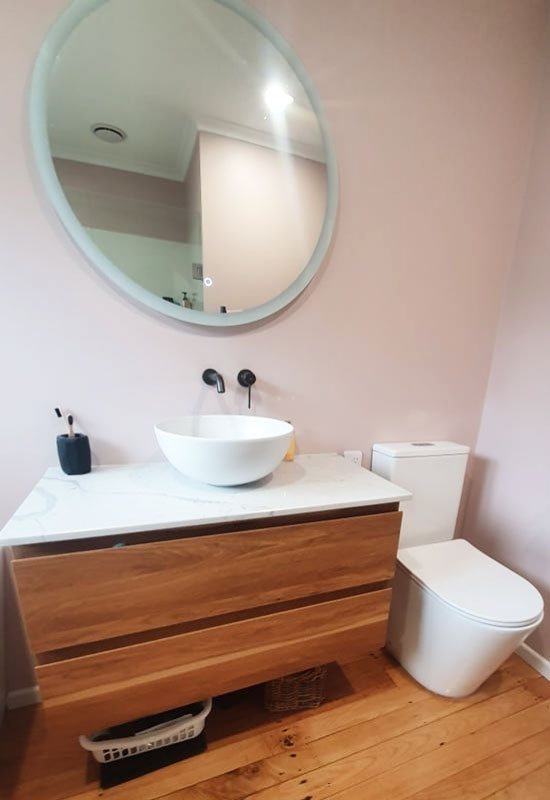 Aqua Plumbing completed hot water installation