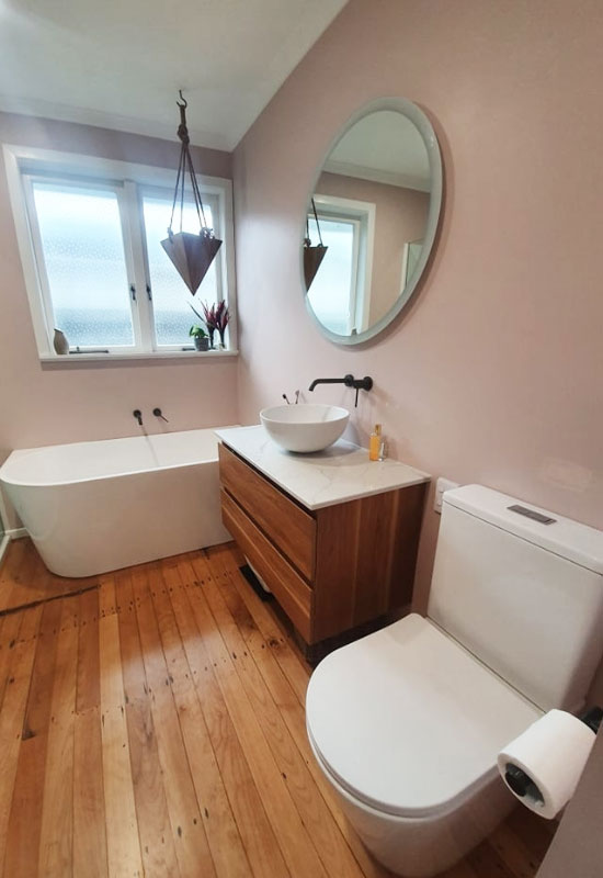 Aqua Plumbing completed renovation plumbing